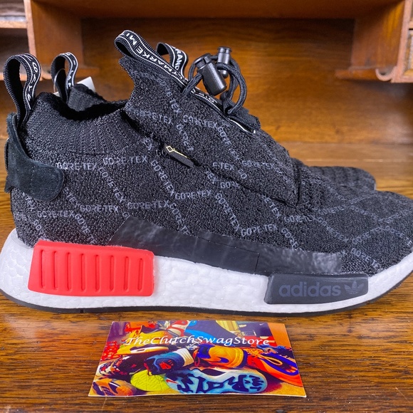 Adidas Originals NMD TS1 PK Mens Shoes Black Multi - Picture 2 of 6